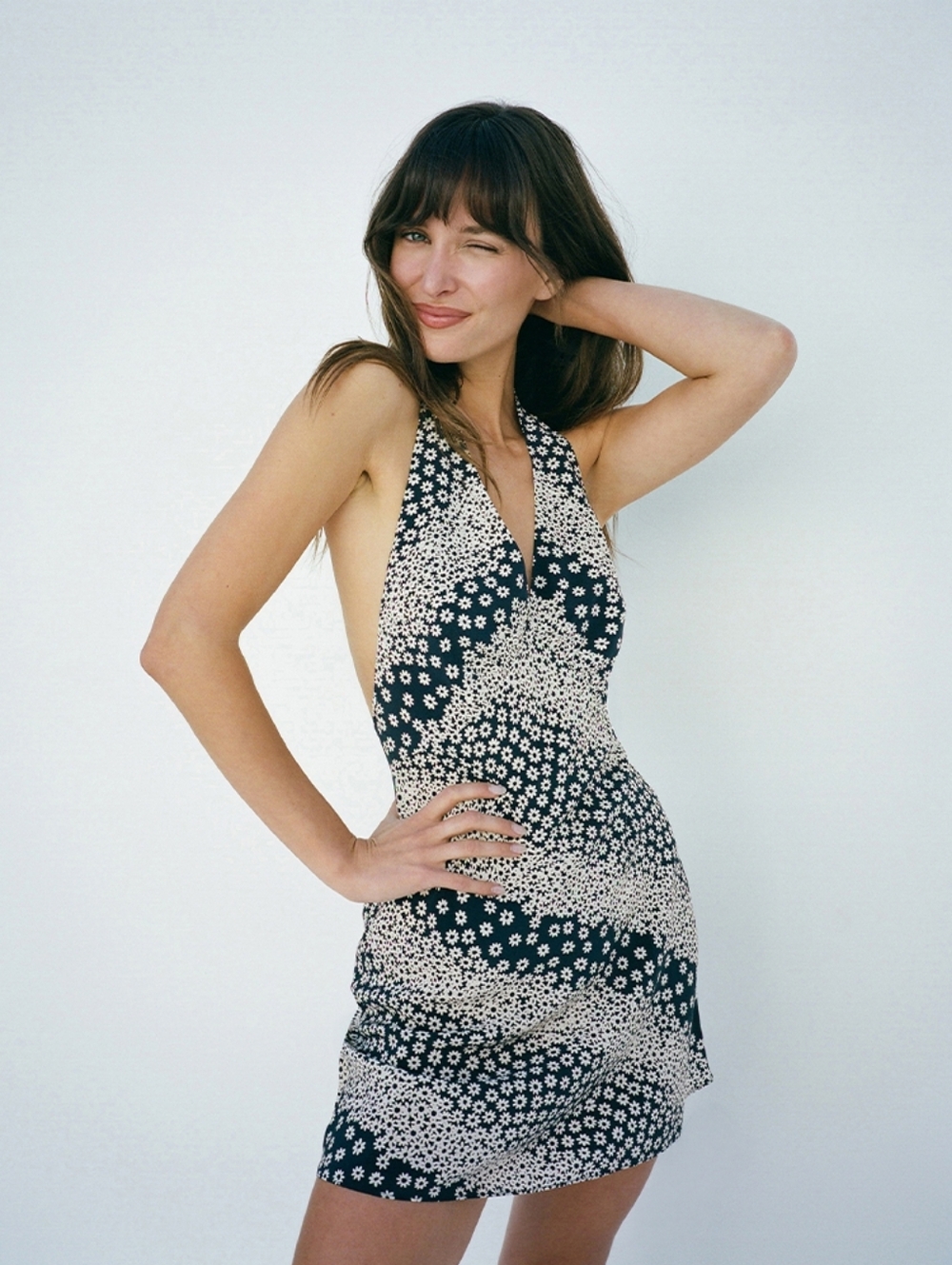 Realisation Par The Leila Dress in Marguerite Bleu